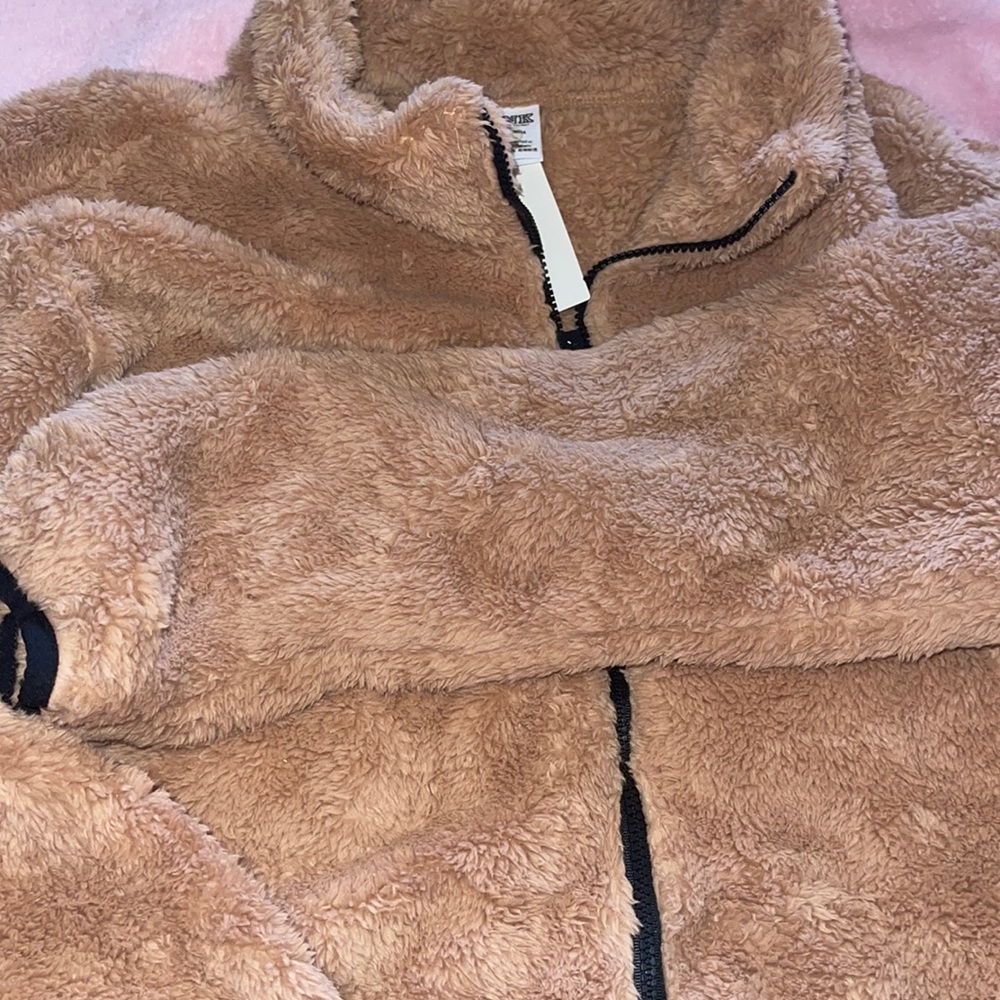 Zip up 2 pockets Sherpa sweater